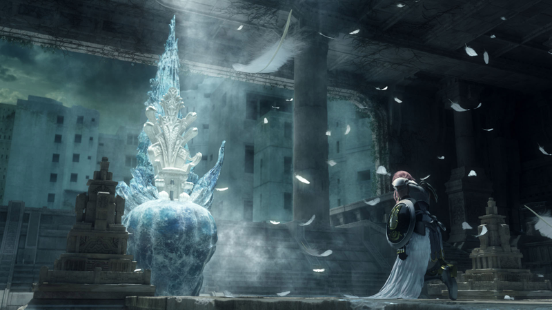 Illustration for article titled A Town With NPCs is the Most Exciting Thing About These Final Fantasy XIII-2 Screens
